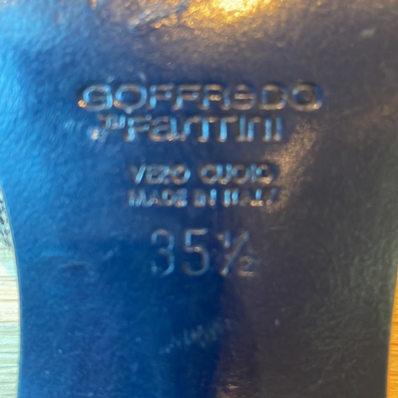 Goffredo Fantini Leather and Tweed Mule - Picture 9 of 11